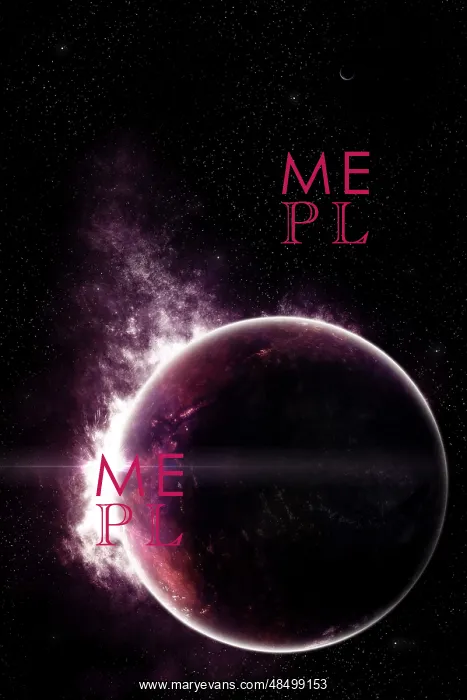 : Artist's concept of a completely ethereal planet : Artist's concept of a completely ethereal planet