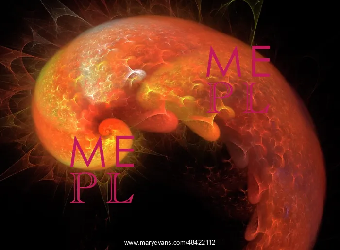 : Artist's concept of a developing alien life form : Artist's concept of a developing alien life form