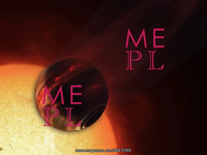 : Artist's concept of a Hot Jupiter extrasolar planet ? : Artist's concept of a Hot Jupiter extrasolar planet ?