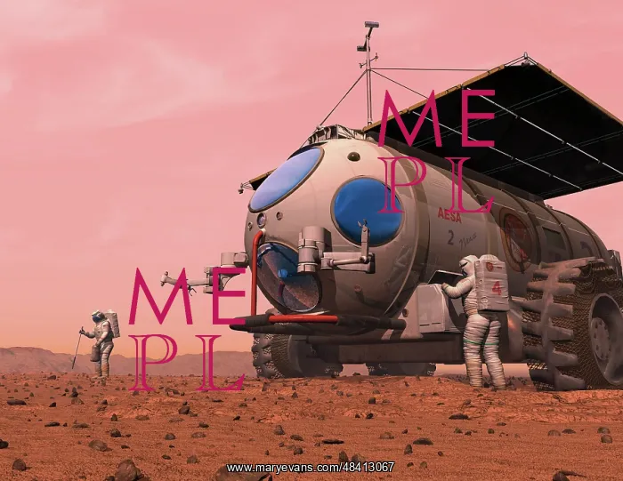 : Artist's concept of how a martian motorhome might be ? : Artist's concept of how a martian motorhome might be ?