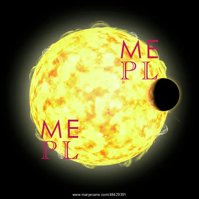 : Artist's concept of a massive planet in very close orbit ? : Artist's concept of a massive planet in very close orbit ?