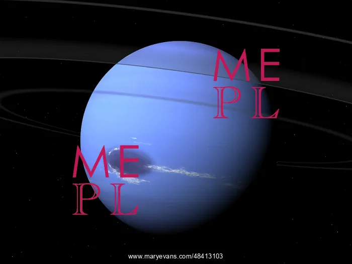 : Artist's concept of Neptune : Artist's concept of Neptune