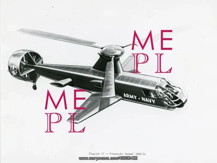 : Artist?s concept of the Piasecki 16H-1A Pathfinder II : Artist?s concept of the Piasecki 16H-1A Pathfinder II