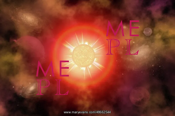 : Artist's concept of a red dwarf star : Artist's concept of a red dwarf star