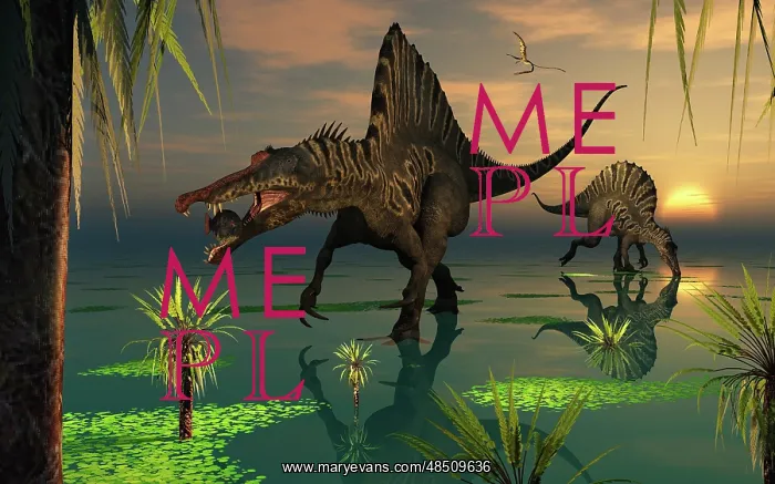 : Artist's concept of Spinosaurus : Artist's concept of Spinosaurus