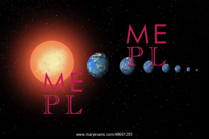 : Artist's concept of the Trappist-1 star system : Artist's concept of the Trappist-1 star system