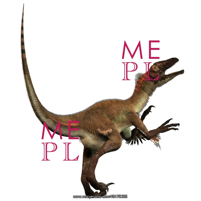 : Artist's concept of a Utahraptor : Artist's concept of a Utahraptor