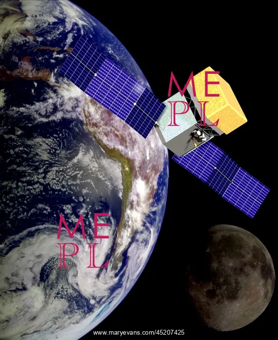 : Artist's conception of the solar powered ? : Artist's conception of the solar powered ?