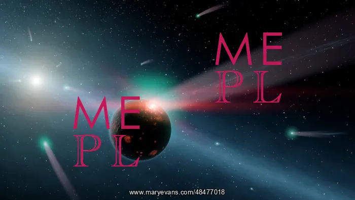  : Artist's conception of a storm of comets in the Eta Corvi ?