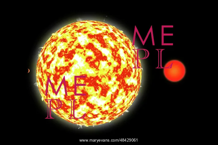  : Artist's depiction of a binary star system with a close ?