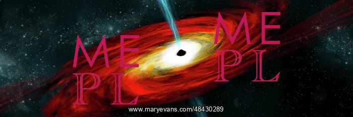 : Artist's depiction of a black hole in interstellar space : Artist's depiction of a black hole in interstellar space