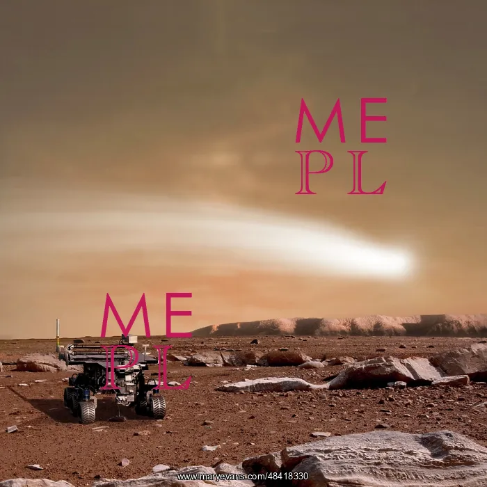 : An artist's depiction of the close pass of comet C / 2013 A1 ? : An artist's depiction of the close pass of comet C / 2013 A1 ?