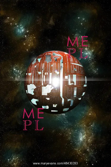 : An artist's depiction of a theoretical Dyson sphere : An artist's depiction of a theoretical Dyson sphere