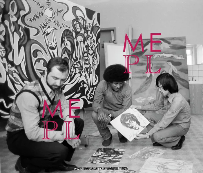 : Artists at lake Senezh : Artists at lake Senezh