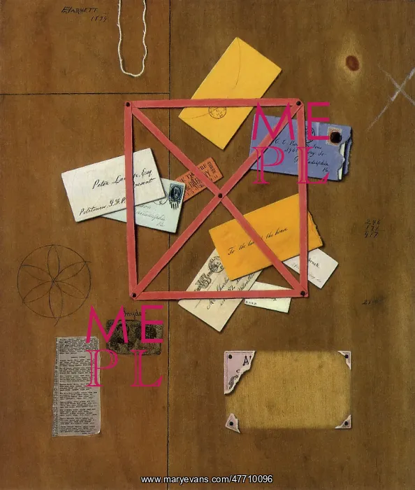 : The Artist's Letter Rack : The Artist's Letter Rack