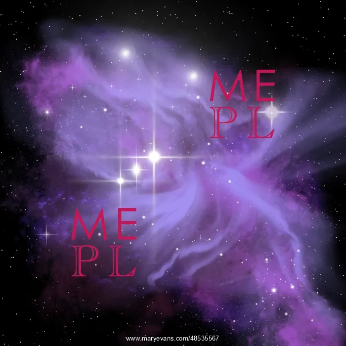 : Artist's rendering of NGC 1977 : Artist's rendering of NGC 1977