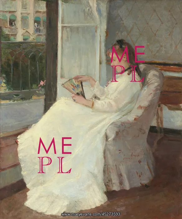 : Artist's Sister at a Window : Artist's Sister at a Window
