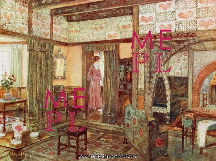 : ARTS & CRAFTS INTERIOR : ARTS & CRAFTS INTERIOR