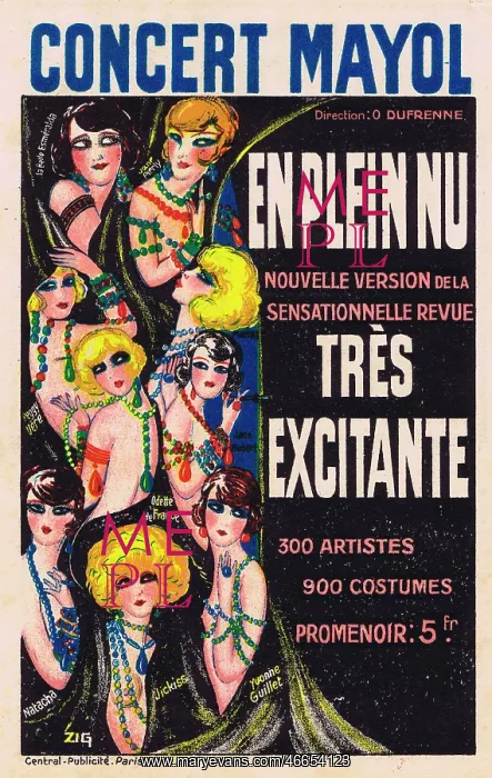  : Artwork for show at Concert Mayol