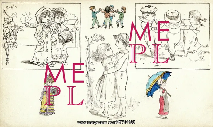 : Artwork by Florence Auerbach, children : Artwork by Florence Auerbach, children