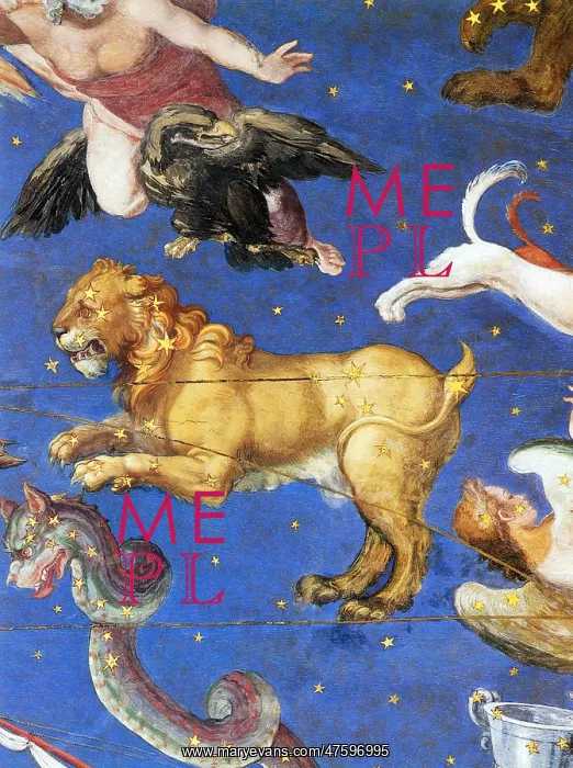 : Artwork in Villa Farnese, Italy : Artwork in Villa Farnese, Italy
