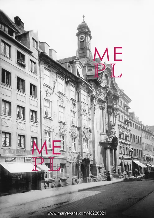 : The Asamkirche in Munich before 1914 : The Asamkirche in Munich before 1914