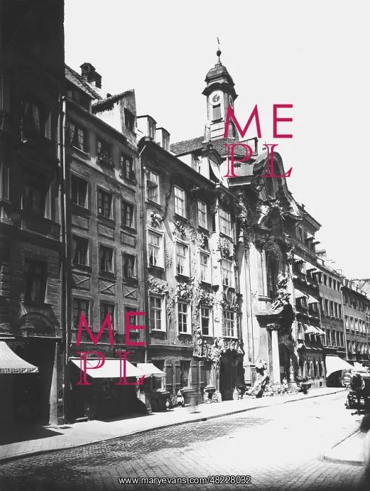 : The Asamkirche in Munich before 1914 : The Asamkirche in Munich before 1914