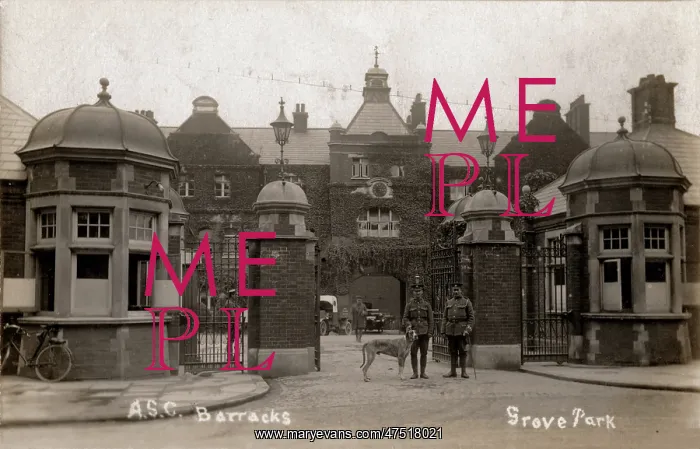 : ASC Barracks, Grove Park, Lewisham : ASC Barracks, Grove Park, Lewisham