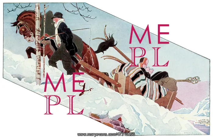 : Ascending ski slope 1931 : Ascending ski slope 1931