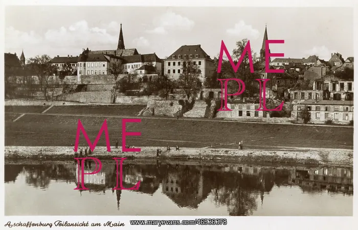 : Aschaffenburg on the River Main, Germany : Aschaffenburg on the River Main, Germany