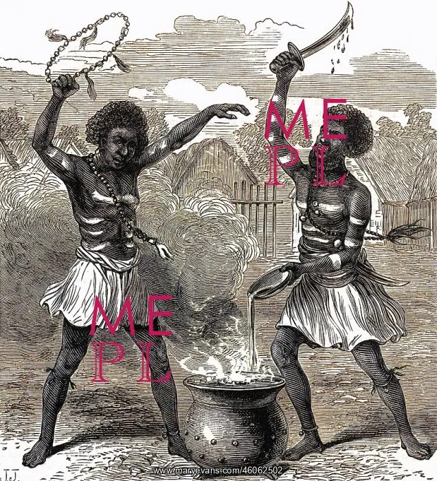  : Ashanti priests 1873
