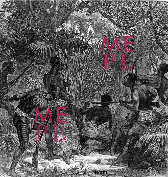 : The Ashanti War (1873-74) - Ashantis in ambush : The Ashanti War (1873-74) - Ashantis in ambush