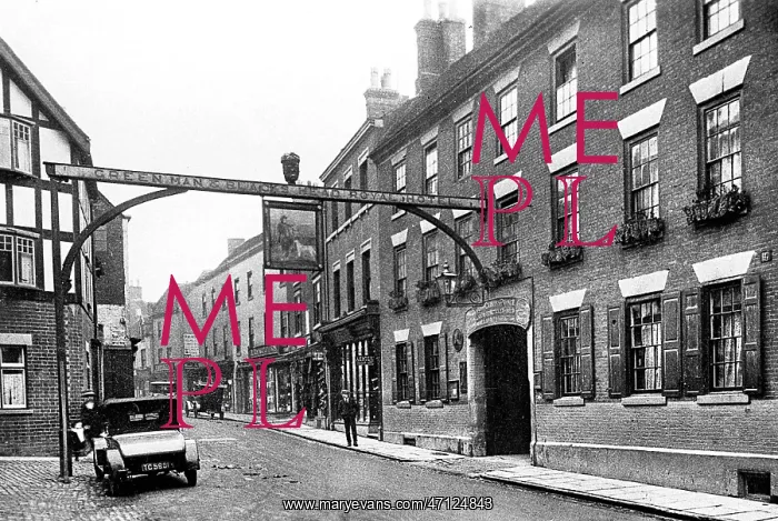  : Ashbourne Green Man Hotel possibly 1920s
