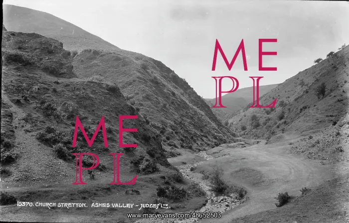 : Ashes Valley in Church Stretton : Ashes Valley in Church Stretton