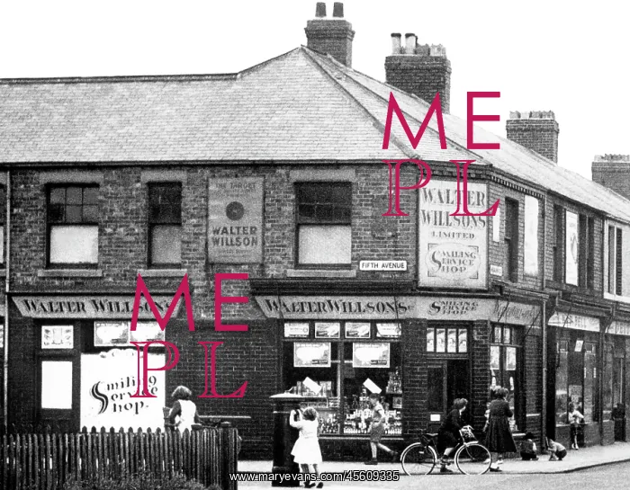  : Ashington, Milburn Road c1955