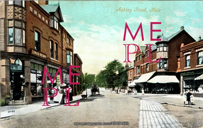 : Ashley Road, Hale, Lancashire : Ashley Road, Hale, Lancashire