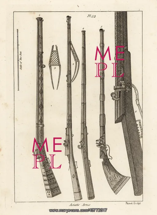 : Asian and Turkish matchlock guns : Asian and Turkish matchlock guns