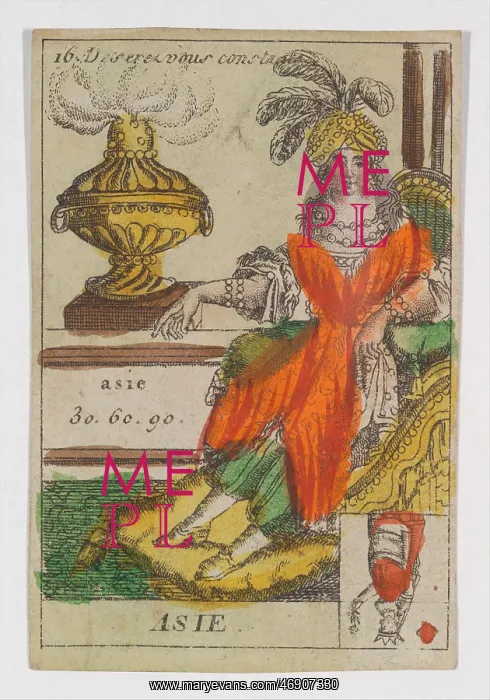 : Asie from Playing Cards (for Quartets) Costumes : Asie from Playing Cards (for Quartets) Costumes