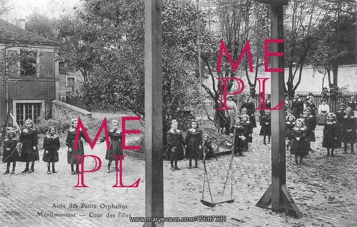 : Asile de Petits Orphelins, Menilmontant, Paris : Asile de Petits Orphelins, Menilmontant, Paris