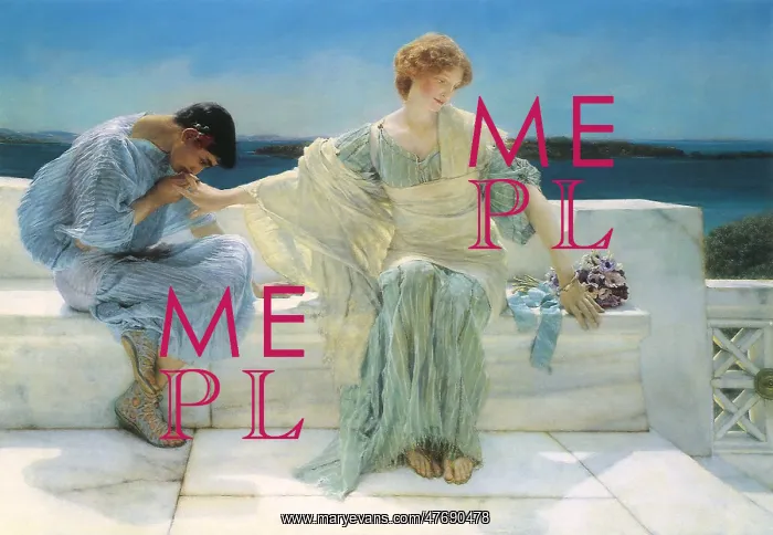  : Ask Me No More, by Alma-Tadema