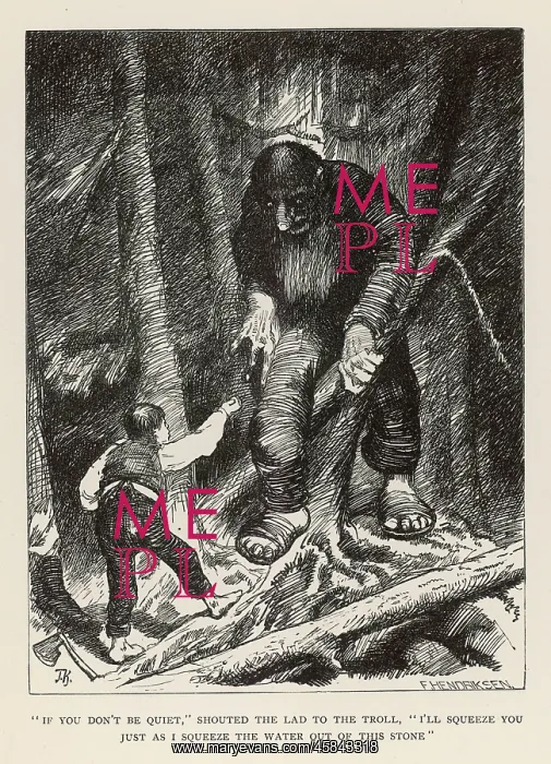 : Askeladen and the stupid troll : Askeladen and the stupid troll