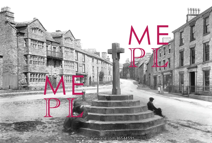  : Askrigg, Market Cross 1911