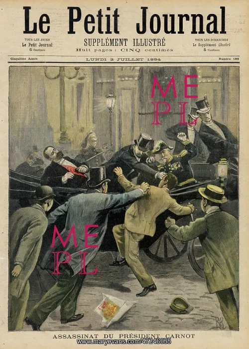: ASSASSINATION OF CARNOT : ASSASSINATION OF CARNOT