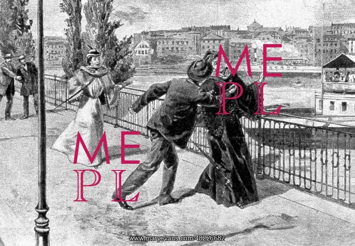 : Assassination of Empress Elisabeth of Austria, 1898 : Assassination of Empress Elisabeth of Austria, 1898