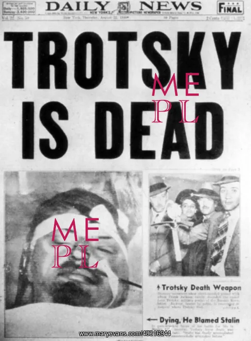 : Assassination of Leon Trotsky, 1940 : Assassination of Leon Trotsky, 1940