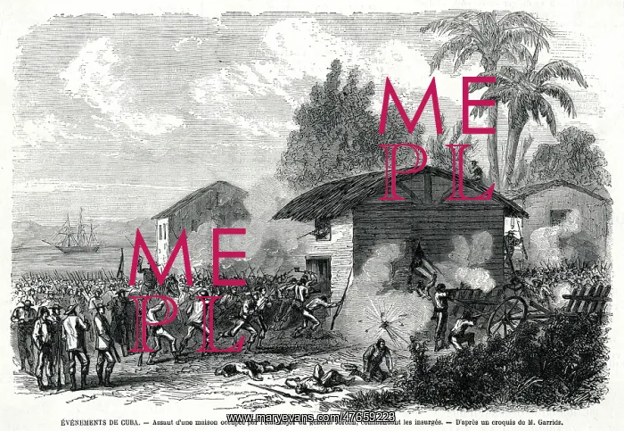 : Assault on House by Spanish Soldiers : Assault on House by Spanish Soldiers