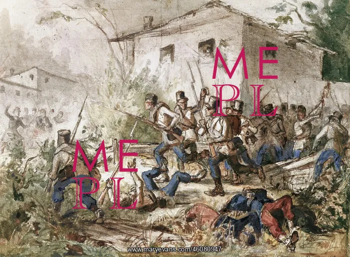 : Assaulting Austrian infantry 1859 : Assaulting Austrian infantry 1859