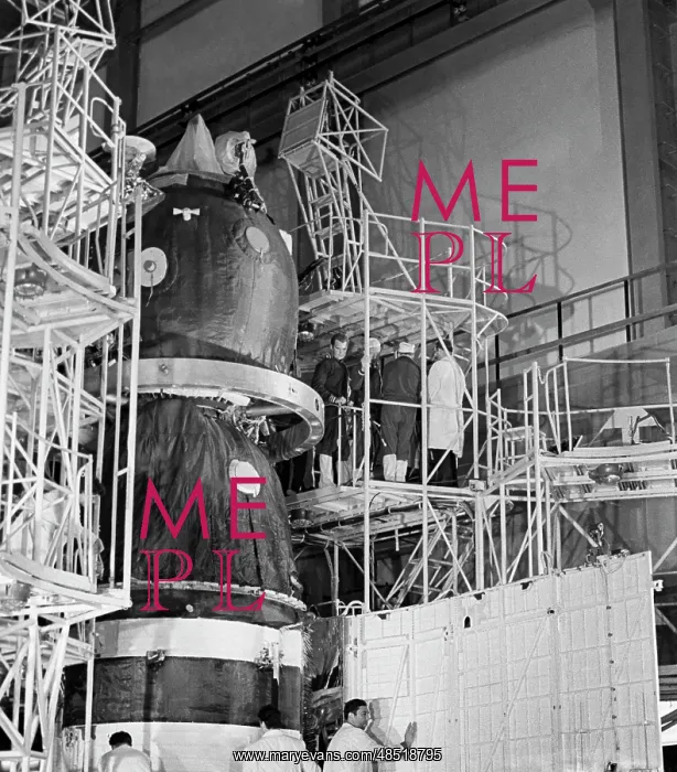  : Assemblage of spaceship Soyuz, 1971