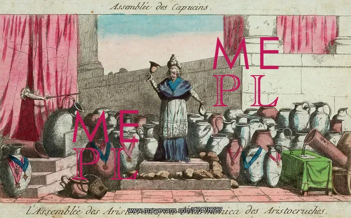 : Assemblee des Capucins l'Assemblee des aristocrates, ou l'ha : Assemblee des Capucins l'Assemblee des aristocrates, ou l'ha