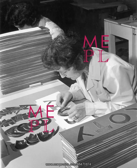 : Assembling a Sign : Assembling a Sign